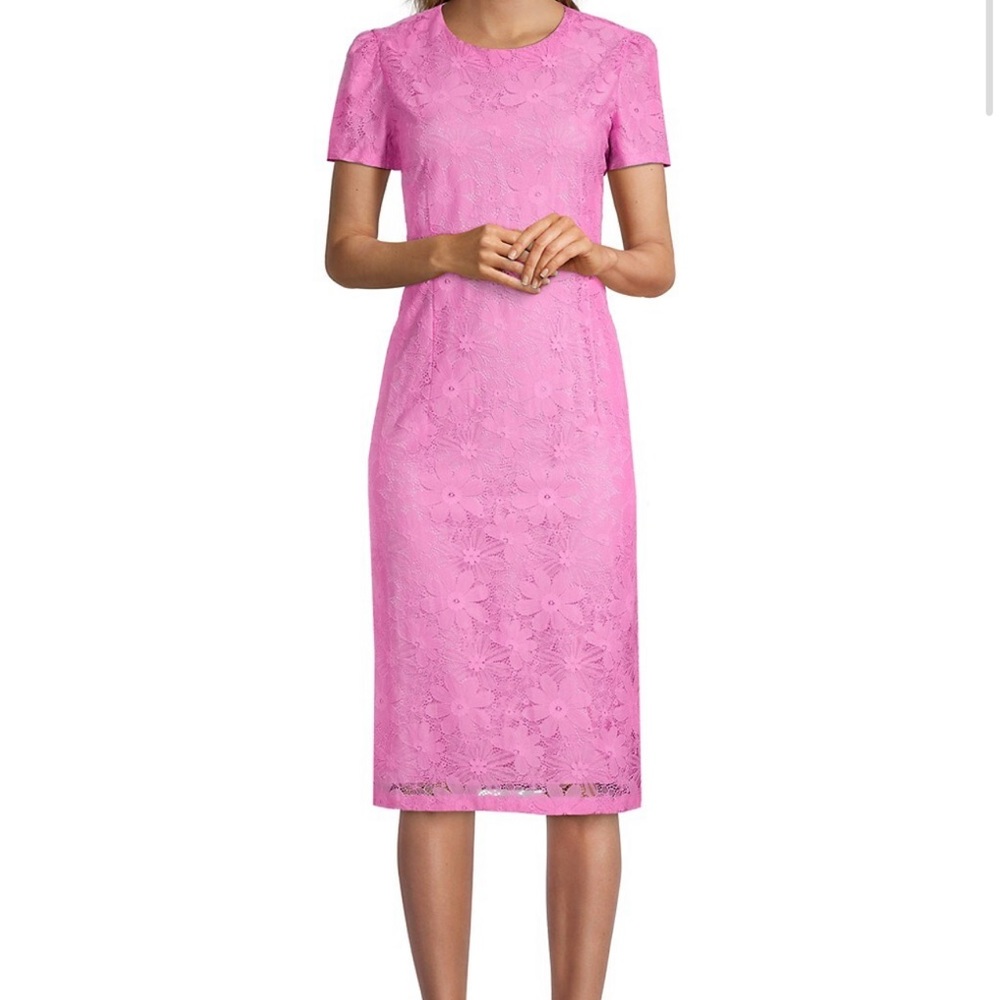 Rachel Parcell Floral Lace Sheath Dress